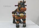 Lovely Kiddie Rides Machine Children's Mascot Non-electric Gema Black Horse