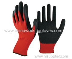 Crinkle Latex Coated Gloves