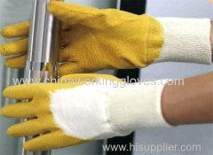 Crinkle Latex Coated Gloves