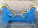 Conventional 40ton Pipe Welding Rotator Turning Rolls For Tank 3kw With PU Wheels
