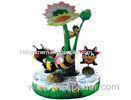 Kids Cute Mini Cartoon Carousel Bee Paradise Amusement Ride Coin Operated Kiddie Rides