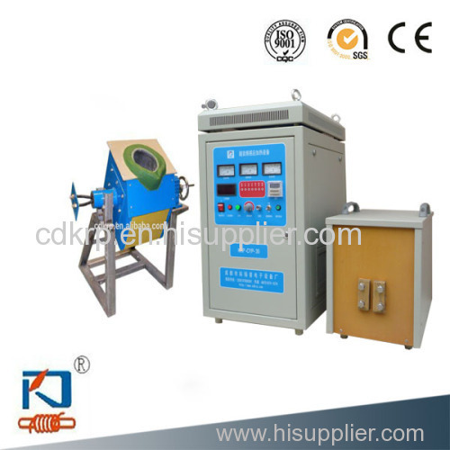 electromagnetic induction gold melting furnace