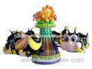 Funny Bee Rotating Amusement Game Machine Kiddie Ride Carousel with Fiberglass