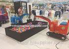 Amusement Park Items Children Electric Digger Vivid Rides Excavator / Kids Backhoe Digger