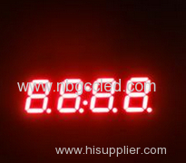 0.39 inch red color factory price 4 digit 7 Segment led display