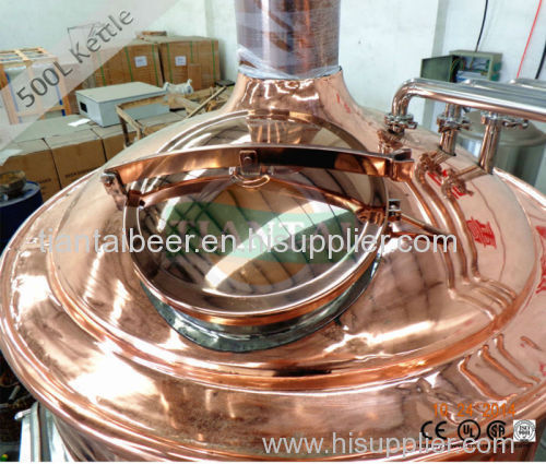 Tiantai 500l used equipment to make beer