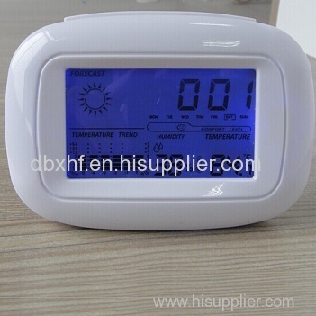 Weather Station LCD Desk Clock