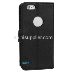 pu leather wallet cases for iphone 6,OEM and ODM welcome