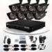 Wireless Waterproof CCTV DVR Kit Linux Based , H.264 8ch CCTV Camera System