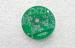 Green 1 OZ Round HASL PCB Print Circuit Board Fabrication , 0.3mm / 0.5mm Pad