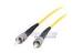 Duplex Singlemode ST to ST 8.3 / 125 Optical Fiber Patch Cord in Yellow