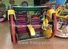 Electric Happy Kids Swing Car Amusement Game Rides Green Blue Yellow Pink