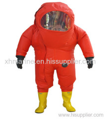 Rubber Fire Protective & Chemical Protective Suit for sale