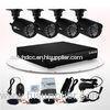 Indoor Weatherproof H.264 8ch CCTV Camera System / CCTV Camera DVR Kit