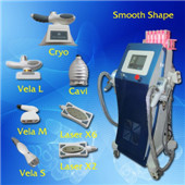 6 In 1 Multifunctional Vela Shape Cavitation RF Fat Freezing Cool Lipo Machine