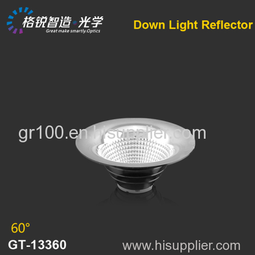 Hot new product COB reflector lighting fixtures 133mm 60 degree round COB reflector customized lampshade develope