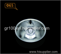 LED lighting COB lens for GU10 65mm 20 degree COB light lens