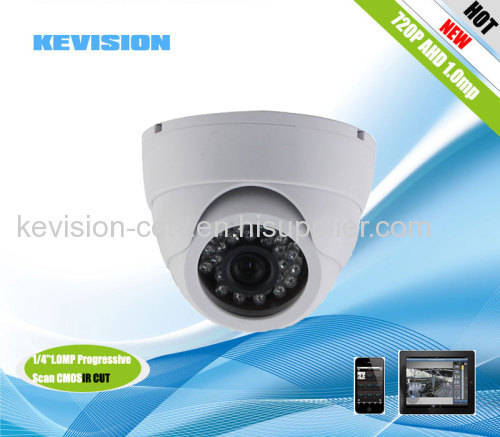Plastic IR Dome 720P Camera with 3.6mm HD Lens