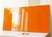 High Gloss Orange 10mm / 15mm Prelaminated UV MDF Board Kitchen Cabinet Sheet