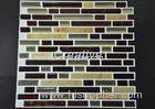 OEM Eco Friendly Self Adhesive Silver Vinyl Wall Stickers For Bathroom Tiles