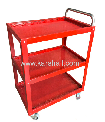 Portable 3 Layers Tools Trolley