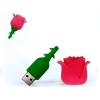 Promotional flower shape usb drive with custom logo