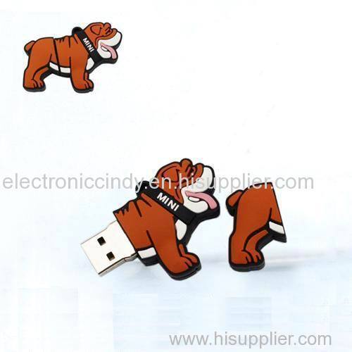 Beast shape usb flash disk with custom logo