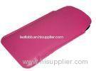 Simple Pantone 4.3" / 5" Leather Smartphone Case Phone Wallet Pouch With Stand