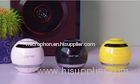 Round Cordless cystle Music Mini Bluetooth Speaker for Smartphone / iPhone