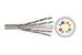 Outdoor Indoor PVC / LDPE CAT5E Lan Cable Solid 24awg 4P 0.50mm Copper