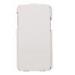 White Flip Samsung Cell Phone Cases Phone Protective Shell With Key Button