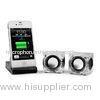 Ipad / Ipod Active amplifier crystal USB desktop speakers support TF card