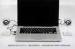 Computer / Tablet PC Pocket crystal USB desktop speakers with transparent stands
