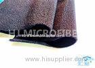 Adhesive Black Industrial Velcro Hook & Loop Fabric / Nylon Loop Fabric