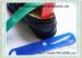 Blue Red Green PP plastic short handled shoe horn with customized logo