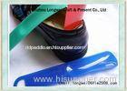 Blue Red Green PP plastic short handled shoe horn with customized logo