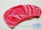 Microfiber Magic Self-Drying Hair Wrap Towel 80% Polyester , Hair Drying Cap