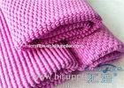 Pink Super Absorbent Cleaning Microfiber Cloth 16" x 16" , Microfiber Cleaning Towels