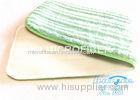 Strip Microfiber Floor Mop Pad For Kitchen Cleaning , Flat Floor Mop