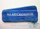 Professional Microfiber Flat Microfiber Mop Head Pad With Pp Strips 5 x 24