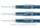 Harrows Aura 95% Tungsten 18g Soft Tip Custom Dart Barrels With Blue Colour Coated