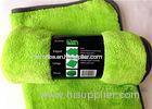 Microfiber Car Care Cloth Super For Windows Glass , Plush Buffering Towel