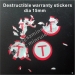 custom warranty screw security seal stickers round