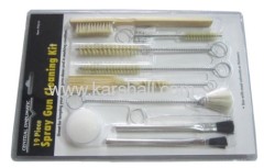 19 piece spray gun cleaning kit