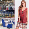 2015 new design China women dress factory product floral print Bohemian Dress