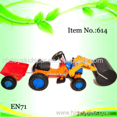 Plastic Car New style electric car toy Roller and Trailer