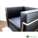 Le Corbusier LC2 loveseat (2 seater)