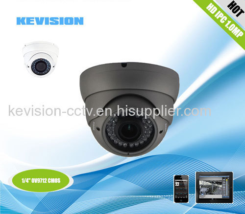 720P HD IP Cameras with Metal shell and Varifocal Lens