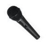 Black Portable FM wireless phone external microphone to chat / video in PC , 10mW Sensitivity