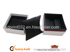 custom made low cost promotional precious paper watch box